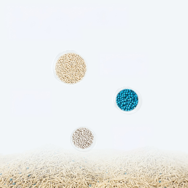 New Pet Products Mixed Tofu Bentonite Dust-Free Odor Control Multi-Scented Cat Litter