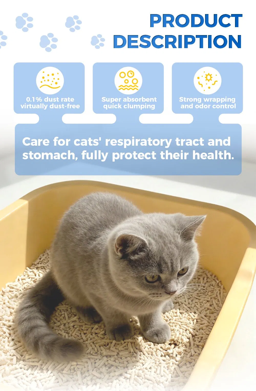 Hard Clumping Cat Litter