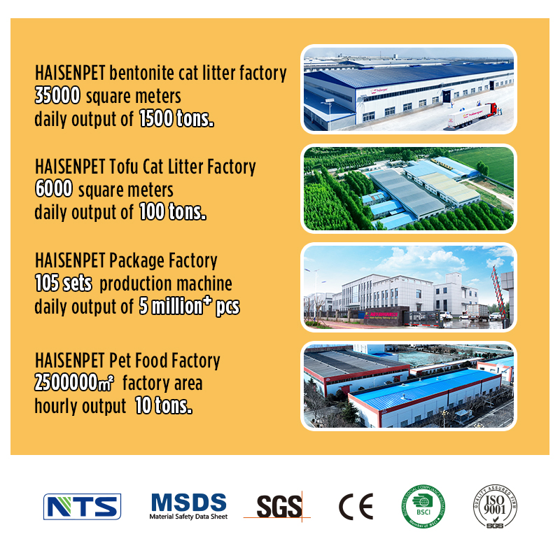 OEM Manufacturers 100% Natural Sodium Cat Sand Lemon Scent Odour Lock Strong Dust Free Clumping Premium Bentonite Cat Litter