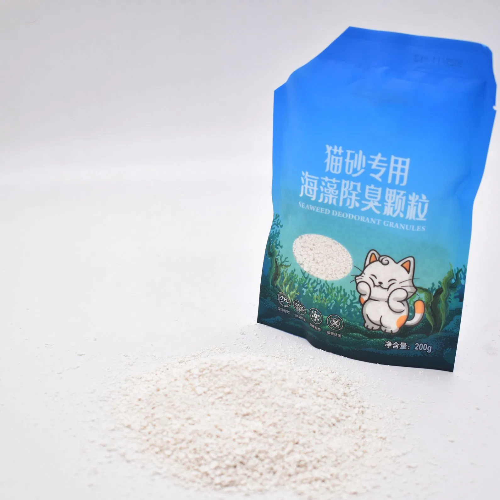 Custom Biological Deodorizer Eco Safe Deodorizing Granules for Cats Litter