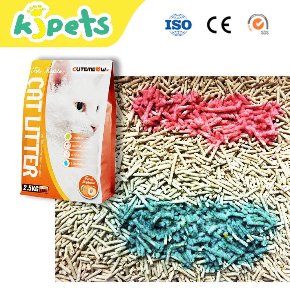 Custom Highly Absorbent Dust Free pH Color Changing Health Care Monitoring Indicator Tofu pH Cat Litter Sand