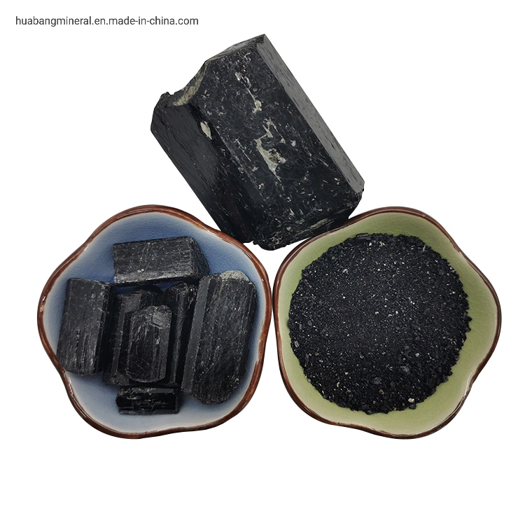 High Quality Raw Black Tourmaline Rough for Beads