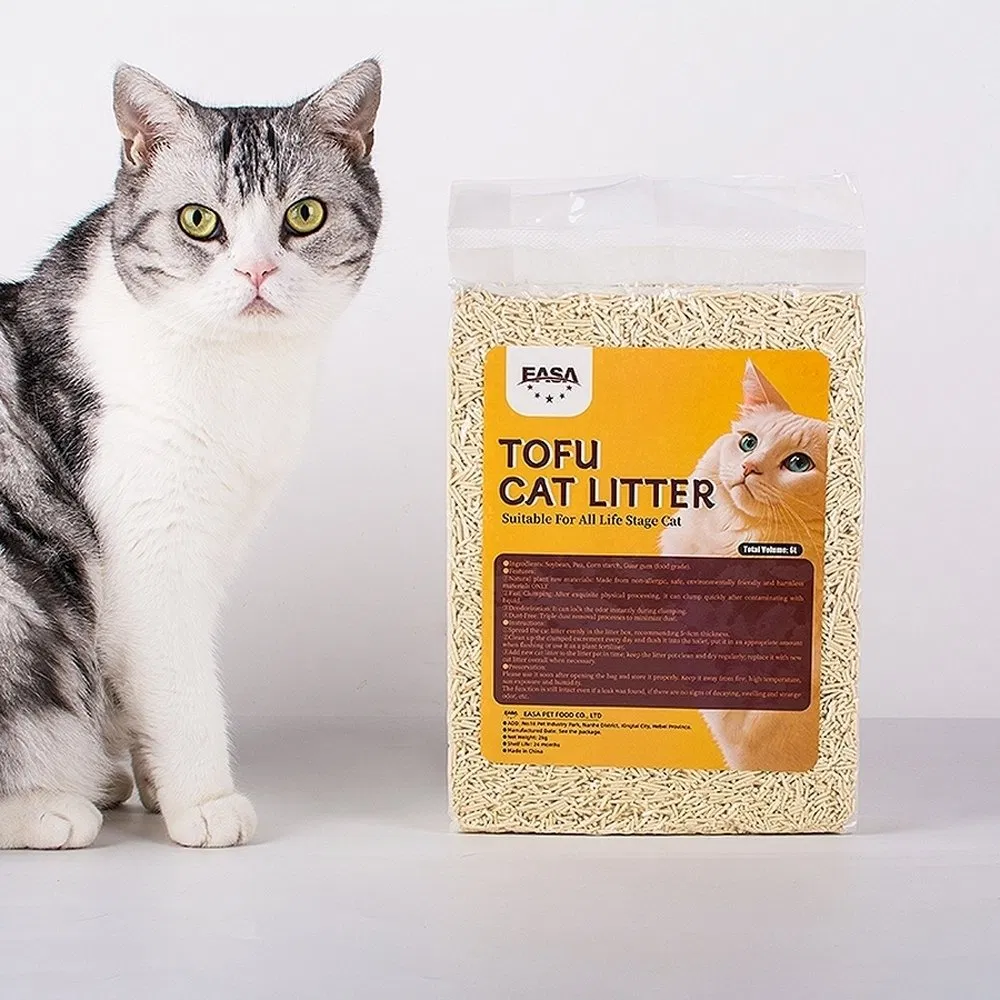 OEM ODM Custom Ultra-Lightweight Active Carbon Fragrance Charcoal Tofu Cat Litter