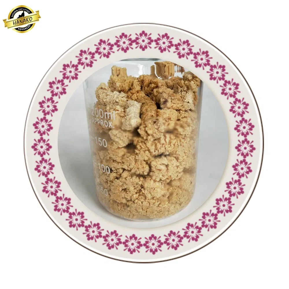 Natural Aroma-Free Biodegradable Pine Wood Clumping Cat Litter