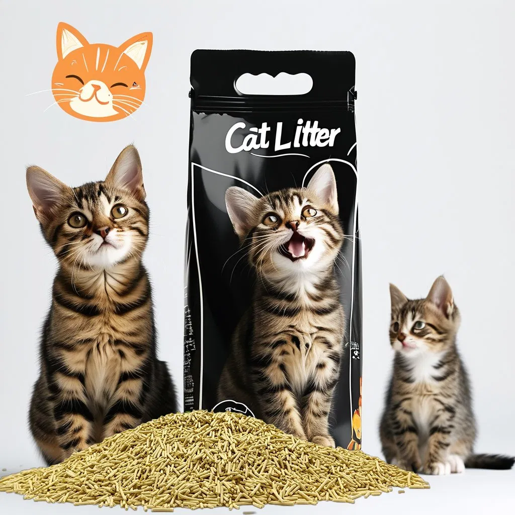 Wholesale Pet Accessory Good Foot Feeling Pet Sand Popular New Developed Environmental Healthy with Corn Plant Tofu Cat Litter