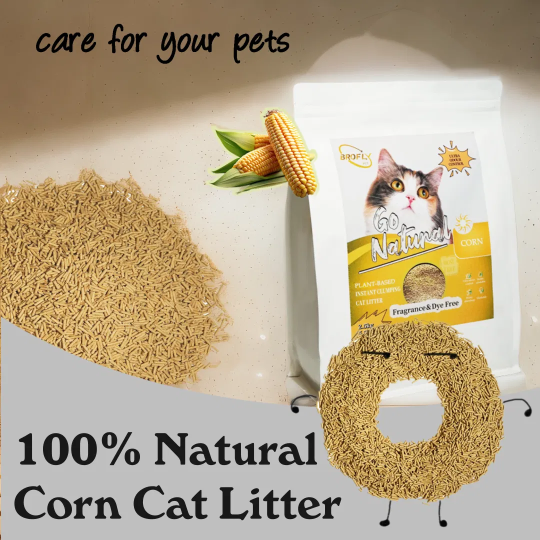 Organic Corn Cat Litter: Premium Quality for Happy and Healthy Pets