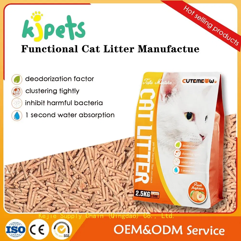 Color-Changing pH Adjusted Tofu Litter