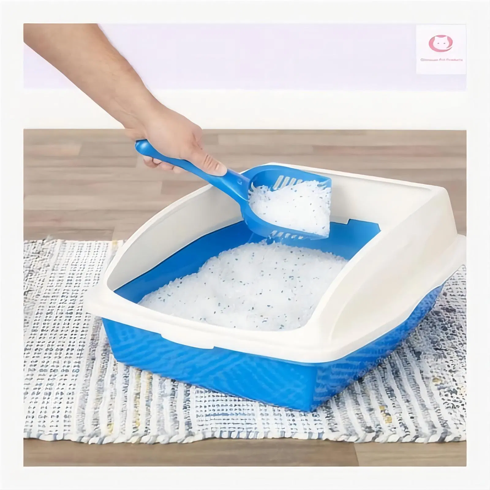 Customized Crystal Silica Gel Cat Litter Strong Odor Lock Lightweight for Global Buyers