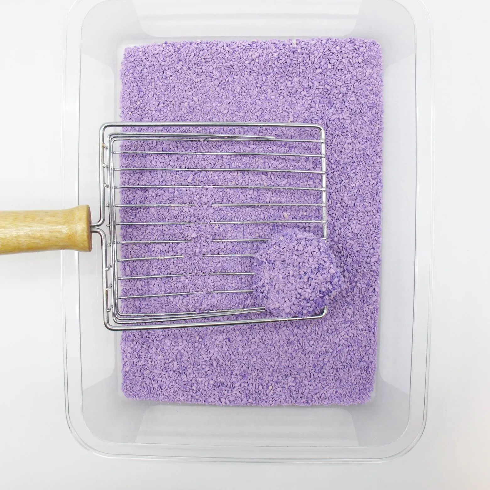 Pet Products OEM/ODM Factory Flushable Dust Free Clumping Millet Valender Fragrance Broken Sand Soya Pea Tofu Cat Litter Pet Toilet Cleaning Good Absorbent