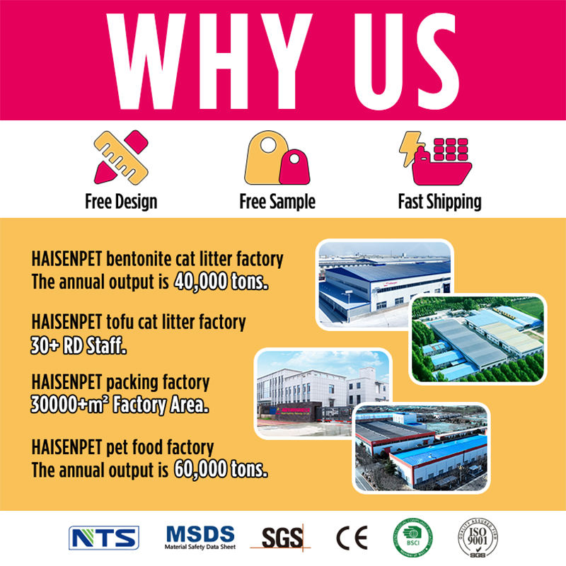 OEM Cat Litter Wholesale Silica Gel Non Clumping Crystal Cat Litter