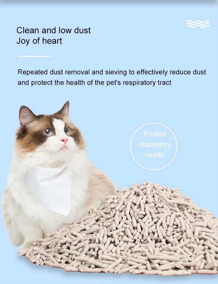 OEM Flushable Plant Biodegradable Cat Litter Tofu Cat Litter