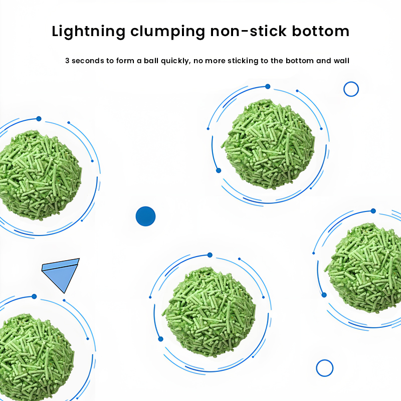 OEM/ODM High Quality and Low Price Bulk Tofu Cat Litter Super Absorbent No Clumping Low Consumption Cleaning Litter Sand