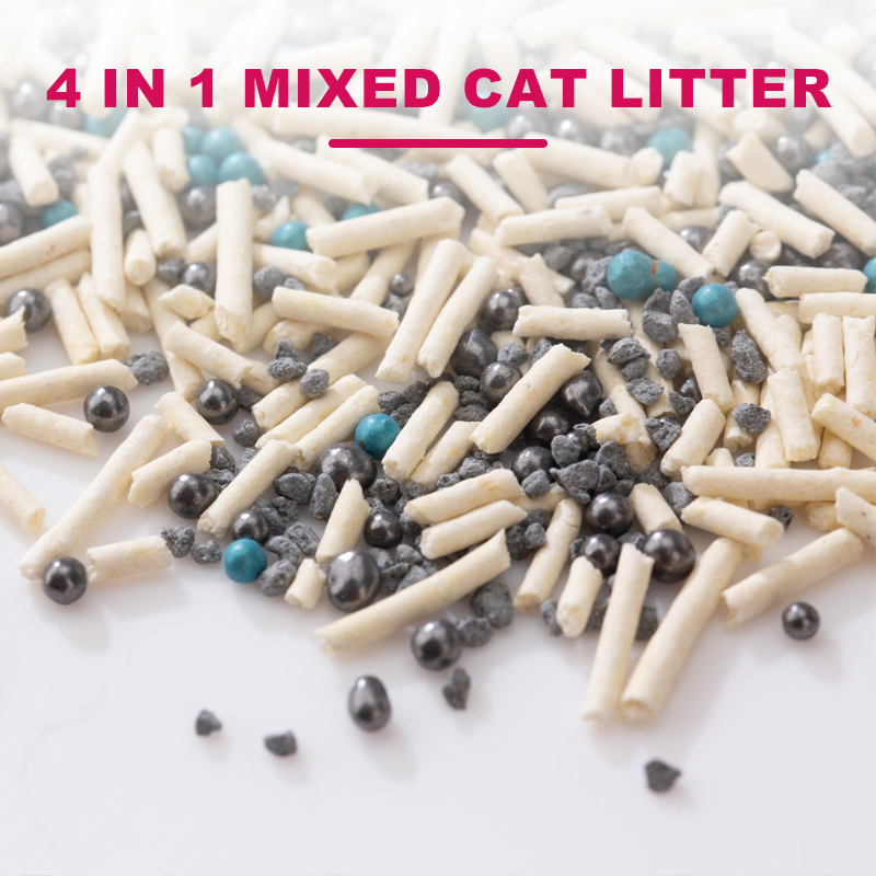 Factory Direct Tofu Tapioca Mixed Cat Litter, Low MOQ Custom Weight for Global Buyers