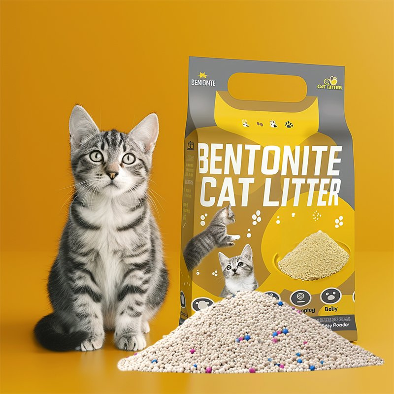 Strong and Dust-Free Bentonite Cat Litter Anti-Odor Scented Customized Cat Litter Suppliers OEM
