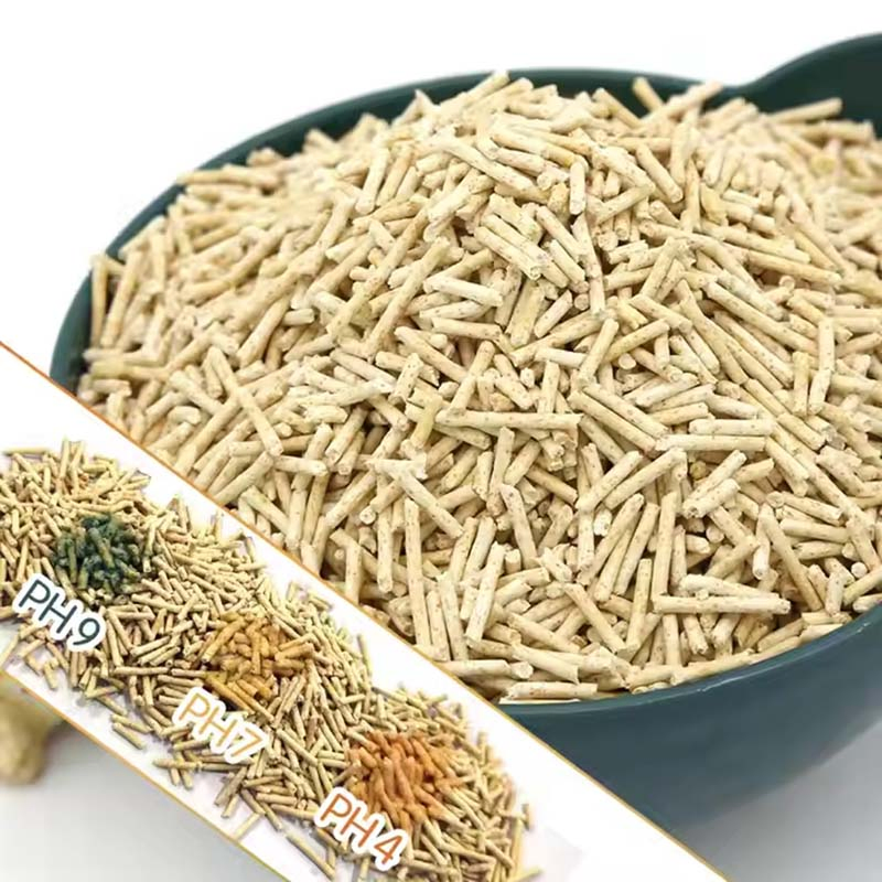 Eco-Friendly Pet Supply pH Test Color-Changing Cat Litter for Cat Health Detection