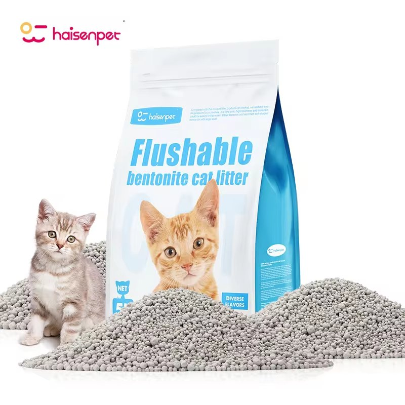 BSCI OEM Factory Bulk Dust Free Clumping Pet Bentonite Cat Litter