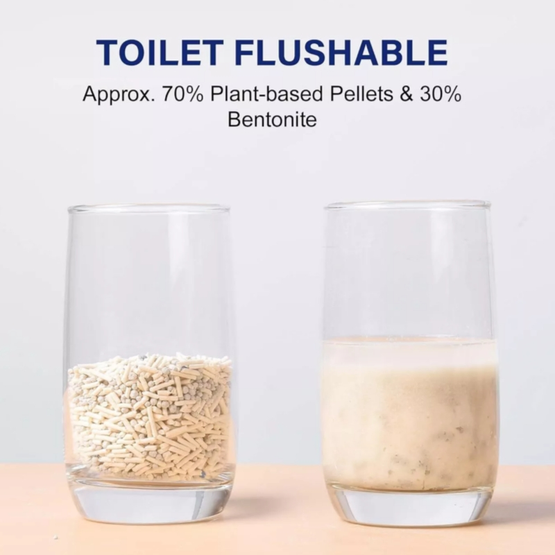 Arena Para Gatos Fast Clumping Natural Mixed Cat Litter with Good Quality