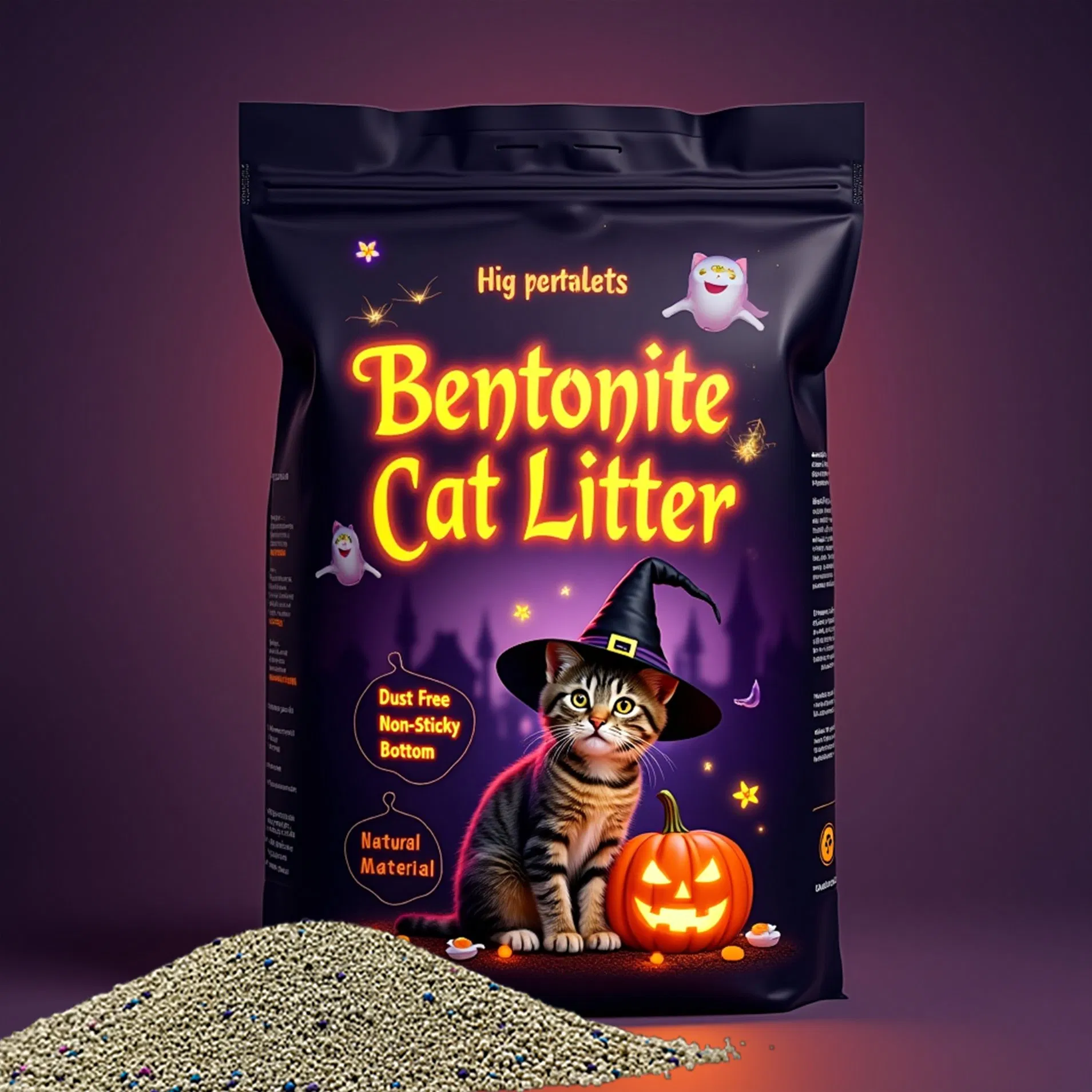Hybrid Bentonite Corn Cat Litter Combines Clumping Speed and Eco Degradability OEM Support Kitty Sands