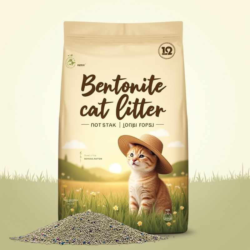 Crystal Cat Litter Dust-Free Bentonite Cat Litter Natural Clumping Customized Pet Products for Eco-Friendly Homes