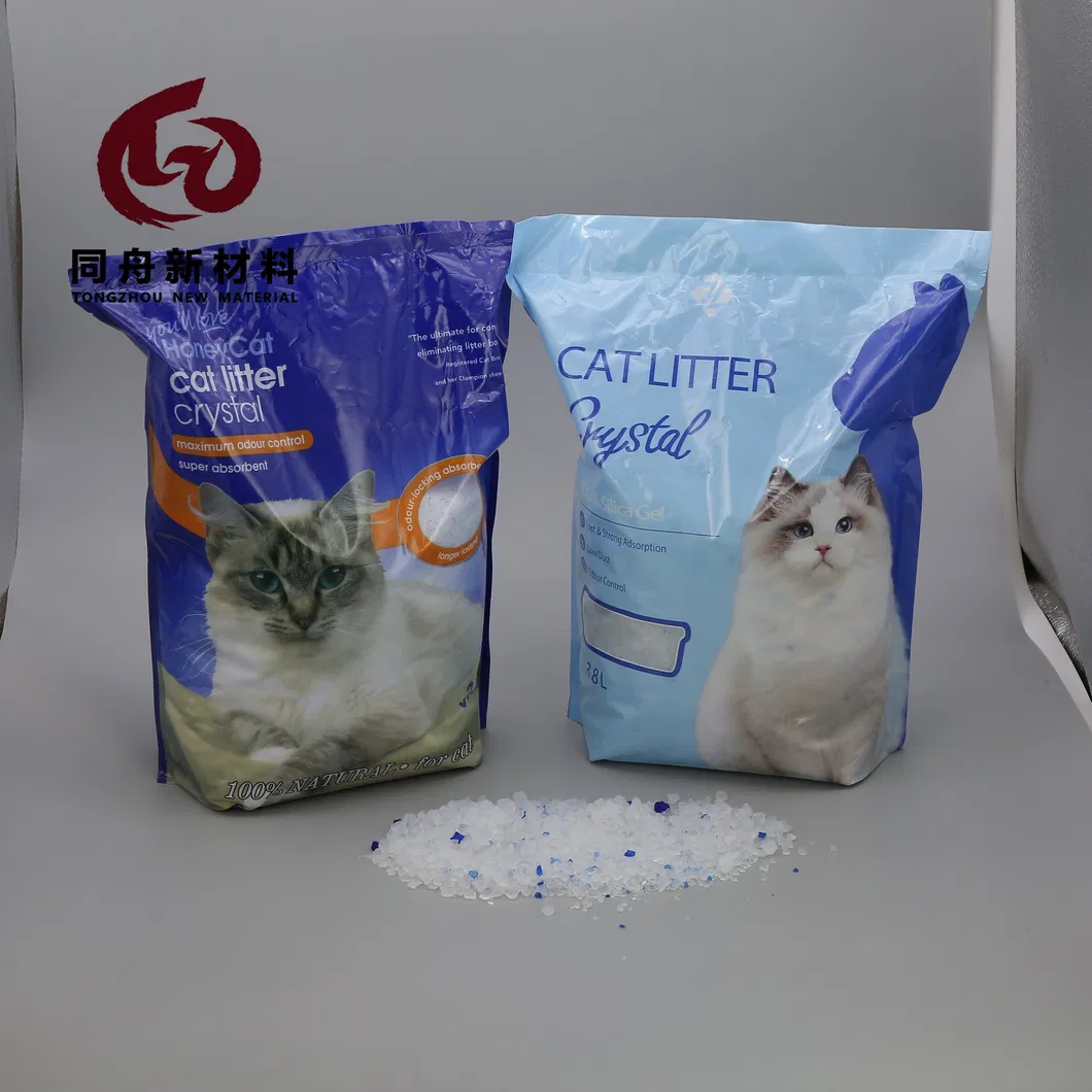 Silica Gel Cat Litter Packaging 1