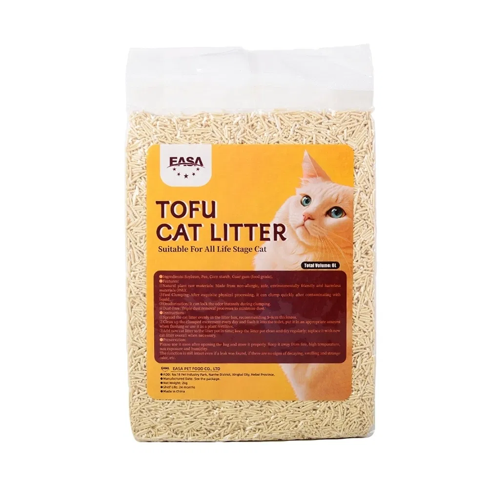 OEM ODM Custom Ultra-Lightweight Active Carbon Fragrance Charcoal Tofu Cat Litter