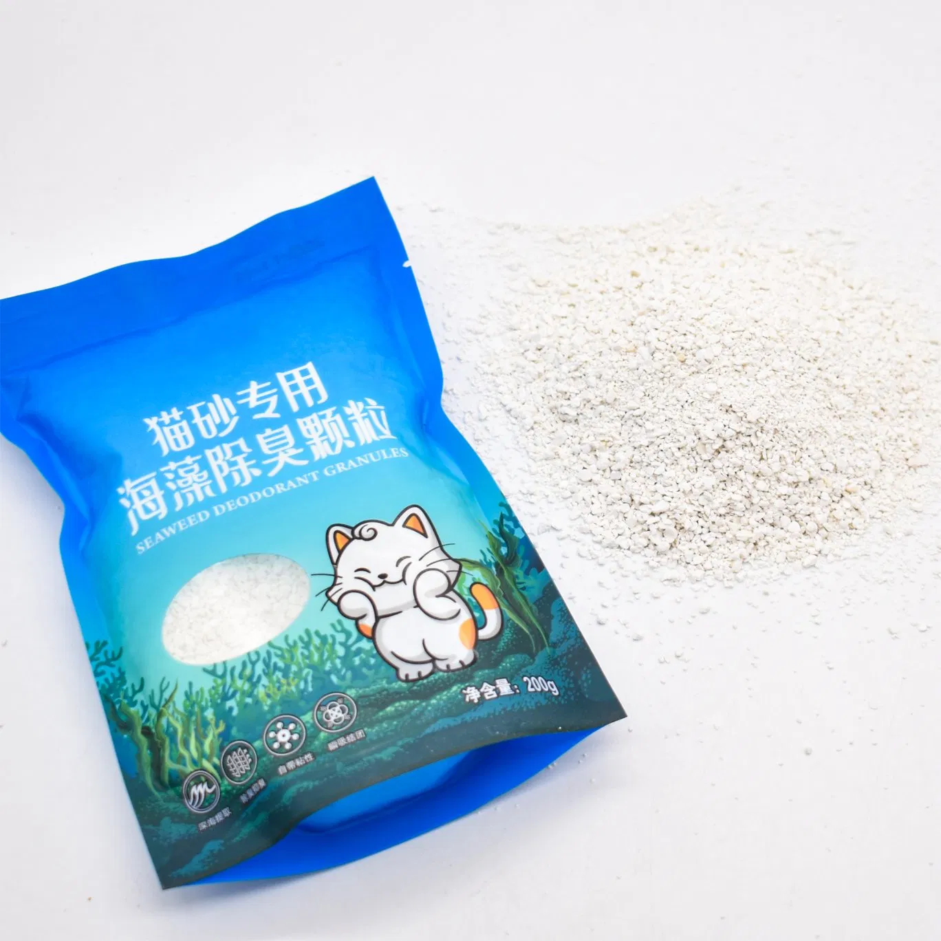 Custom Biological Deodorizer Eco Safe Deodorizing Granules for Cats Litter