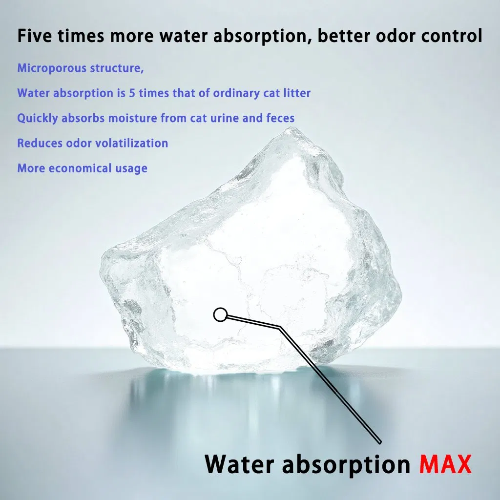 Pet Supplies Wholesale Cat Litter Suppliers Large Granules Super Absorbent Zero Dust Zero Allergy Perfume Scented Silicone Cat Litter