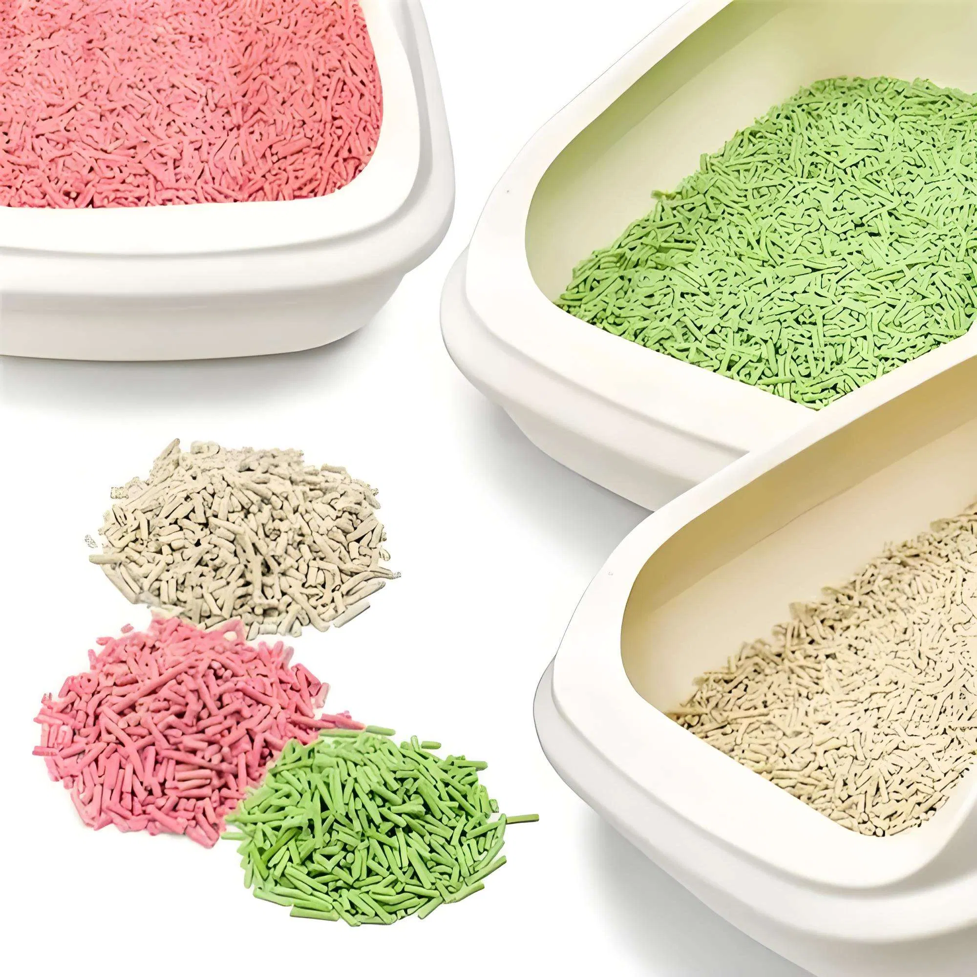 OEM Flushable Plant Biodegradable Cat Litter Tofu Cat Litter