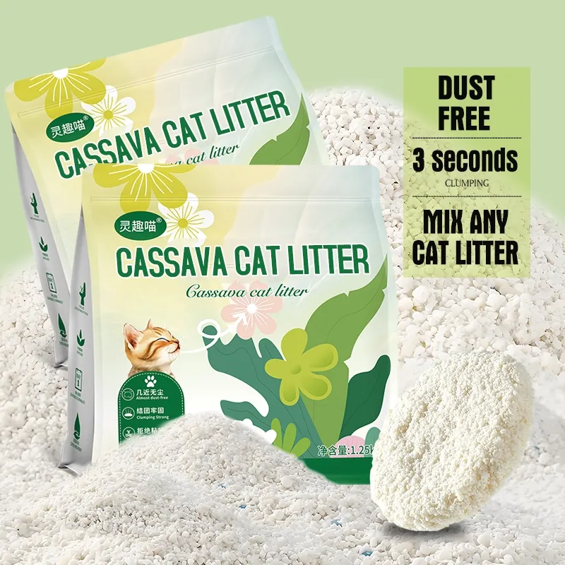 Cassava Cat Litter 1