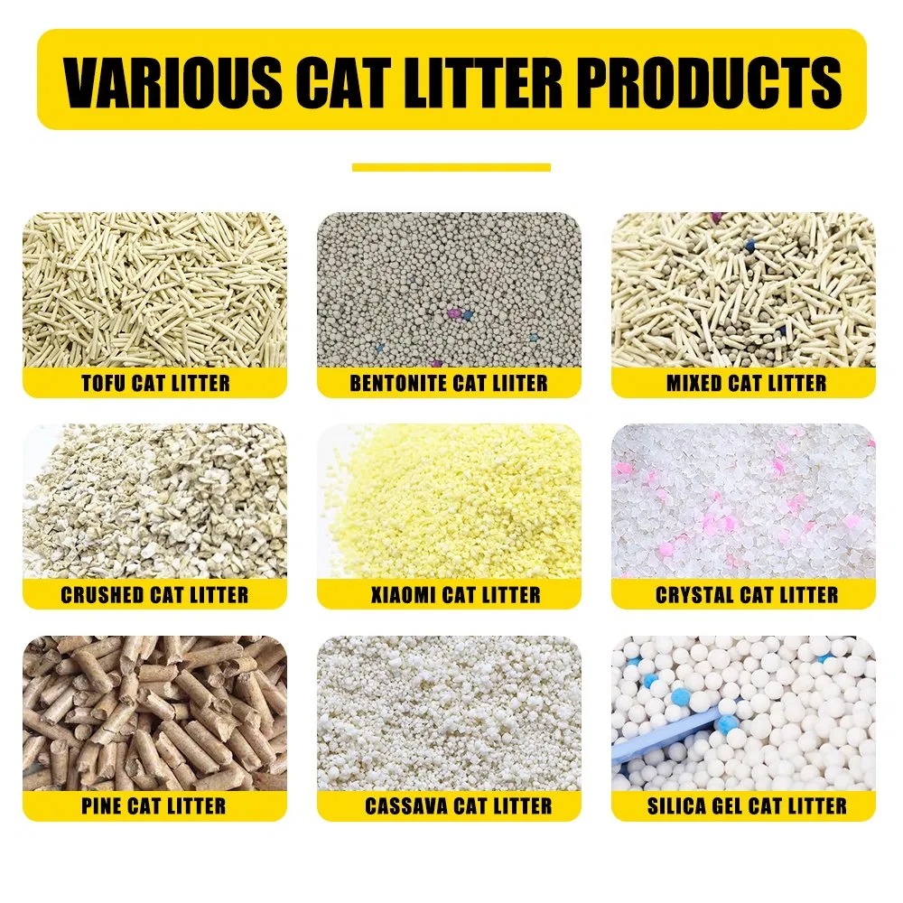Bentonite Cat Litter OEM Supplier of High-Quality Dust-Free Easy Clean and Strong Clumping Sodium Clay Cat Sand Nala Arena Para Gatos