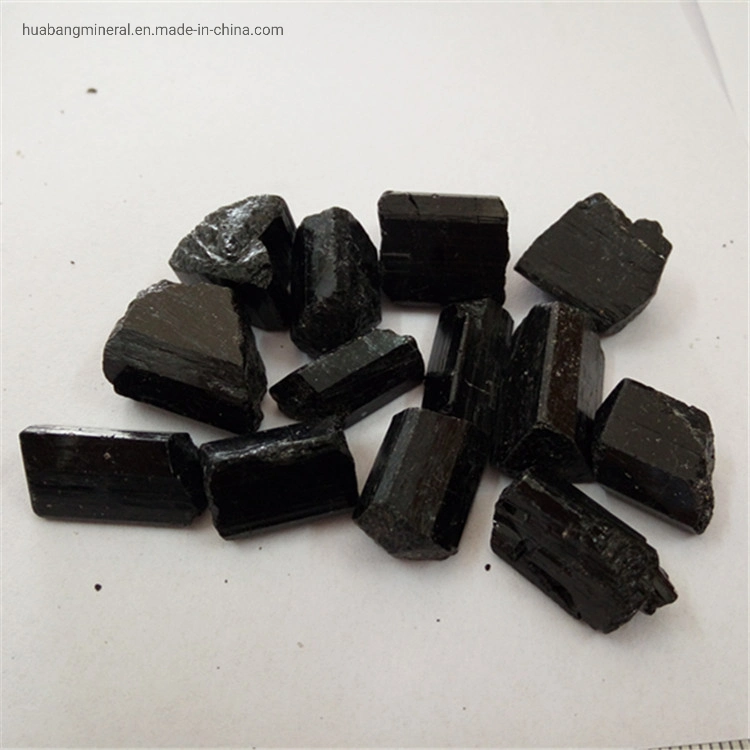 High Quality Raw Black Tourmaline Rough for Beads