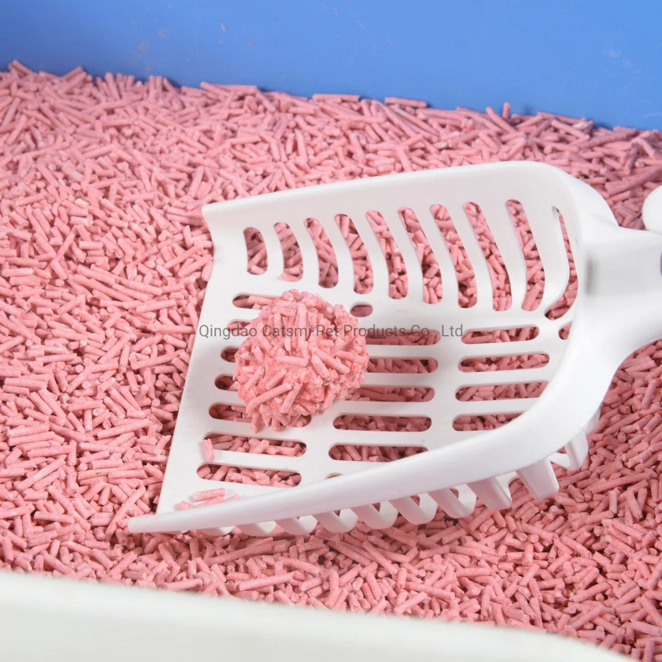 High Quality Factory Pet Grooming Products Customized Broken Clumping Peach Tofu Sand Crushed Cat Litter