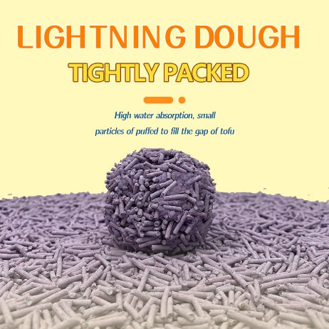 2024 New Design Portable 6L Chinese High-Quality New Broken Tofu Cat Litter