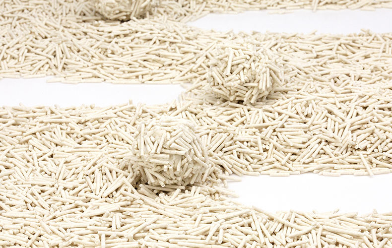 Wholesale Tofu Cat Litter Custom Factory 2.5kg Natur Scented Dust-Free Strong Clumping Soluble Cat Sand