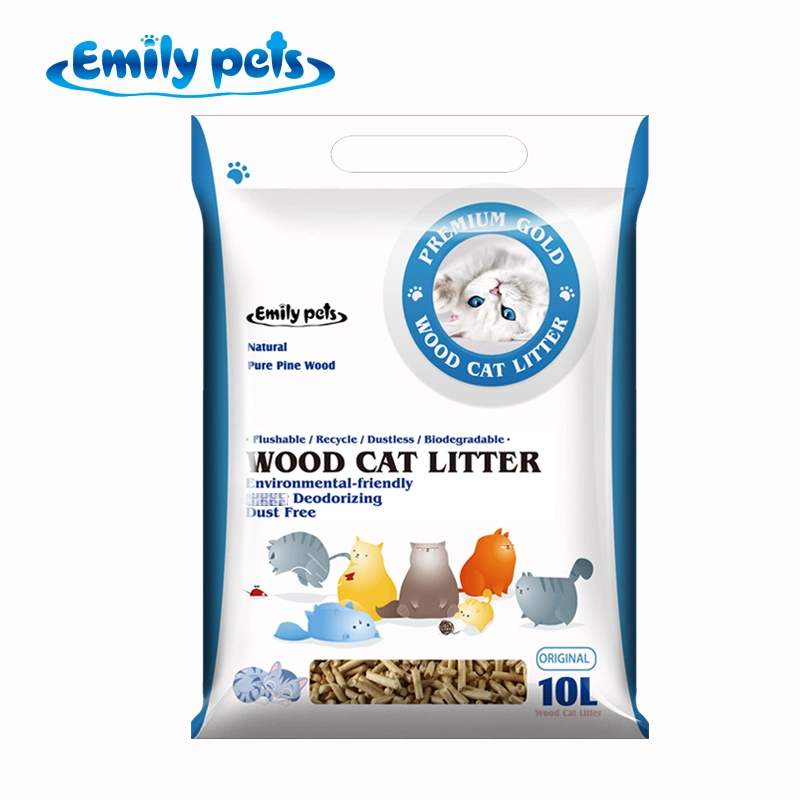 Wholesale Pet Shop Products Sand Pine Wood Cat Litter