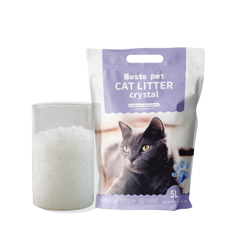Grain Round Smooth Provide Comfortable Foot Feeling Fast Absorbing Water Not Silica Gel Cat Litter Custom
