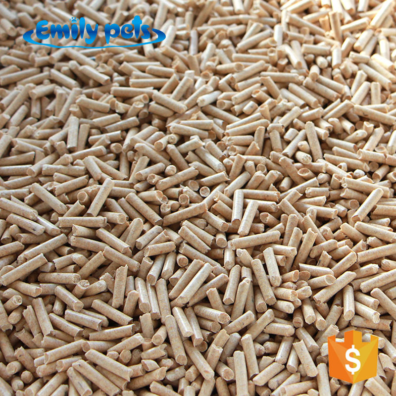 Natural Material Pine Wood Cat Litter Water Soluble Odor-Control Pellets Cat Litter