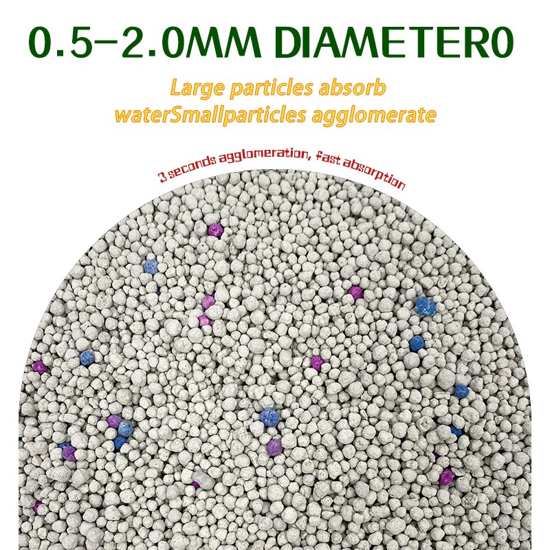 Cat Waste Disposal Less Dust Bentonite Clay 100% Natural Materials Gentle and Non-Irritating Long-Lasting Deodorizing Cat Litter Nala Arena Para Gatos