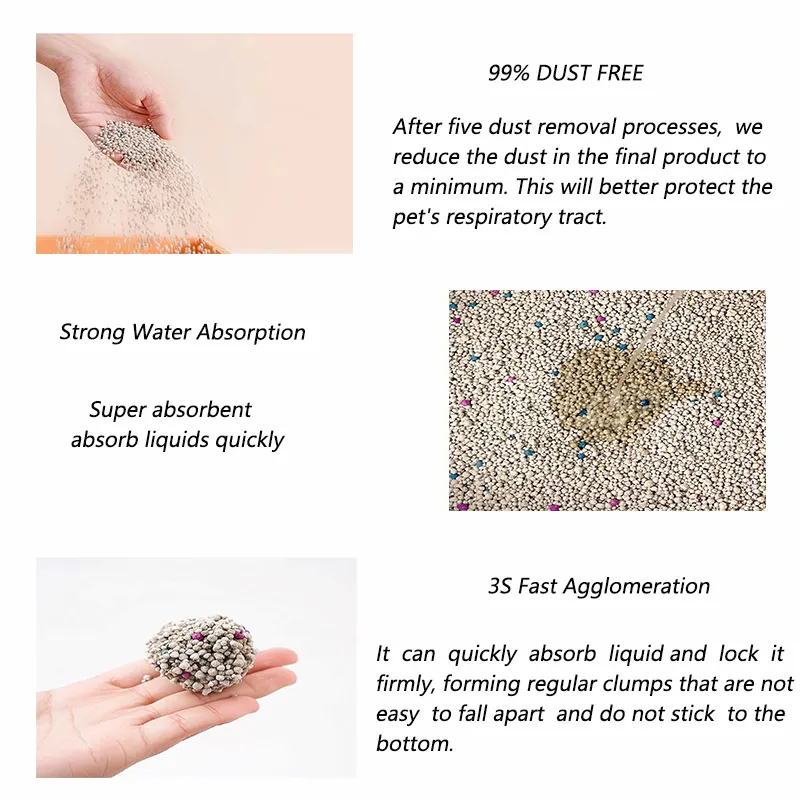 Bentonite Cat Litter Product