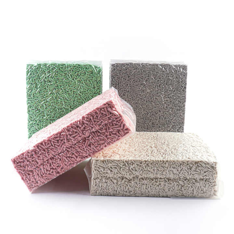Pet Cleaning Products Dust-Free Tofu Cat Litter Sand with Multi-Fragrance Clumping Flushable