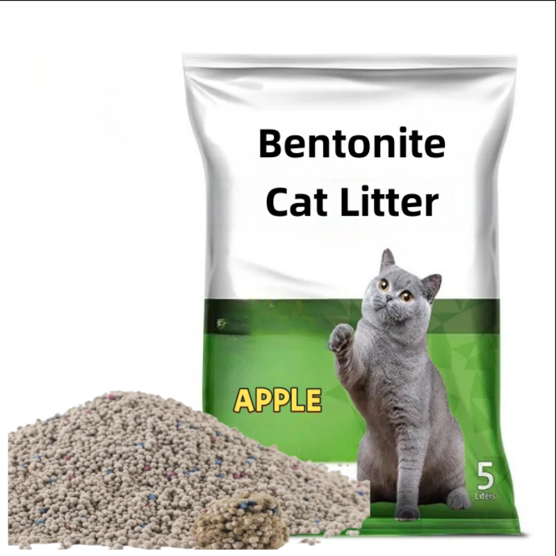 Best Selling Factory Wholesale Scented Lavever Scents Pet Cleaning Cat Sand Factory Direct Supply Bentonite Cat Litter