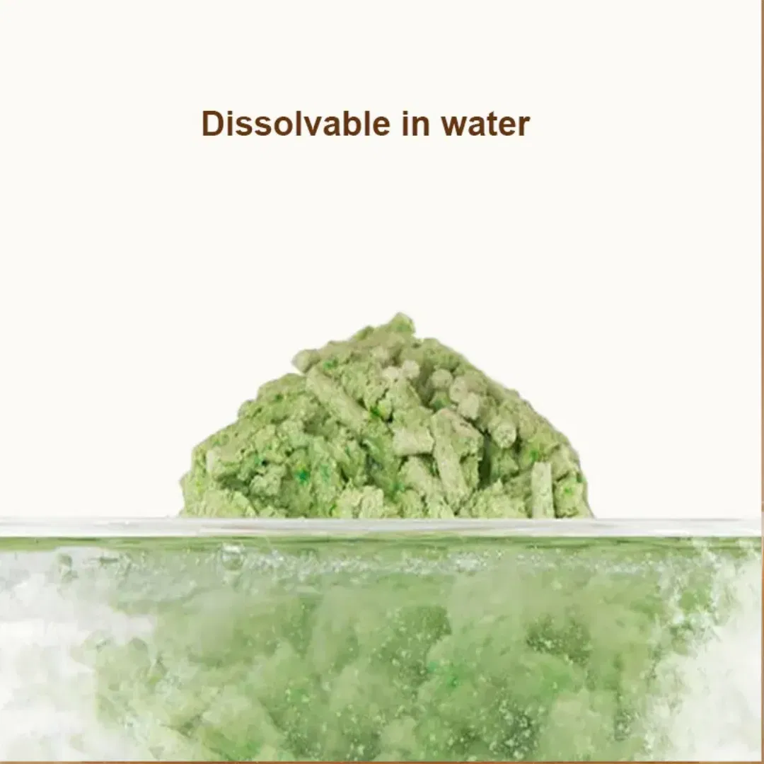 OEM ODM Eco-Friendly Tofu Litter for Cats - 2.5kg Recyclable Kraft Paper