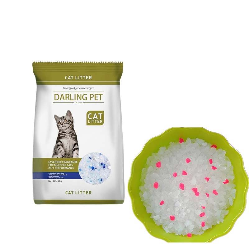 Ultra-Absorbent Dust-Free Crystal Cat Litter for Easy Cleanup
