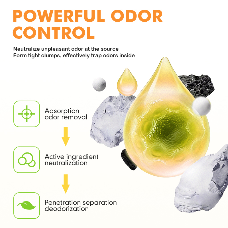 OEM ODM Tofu and Bentonite Mixed Cat Litter