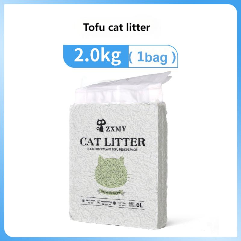 Green Tea - Scented Cat Litter - Plant - Extract Fragrance