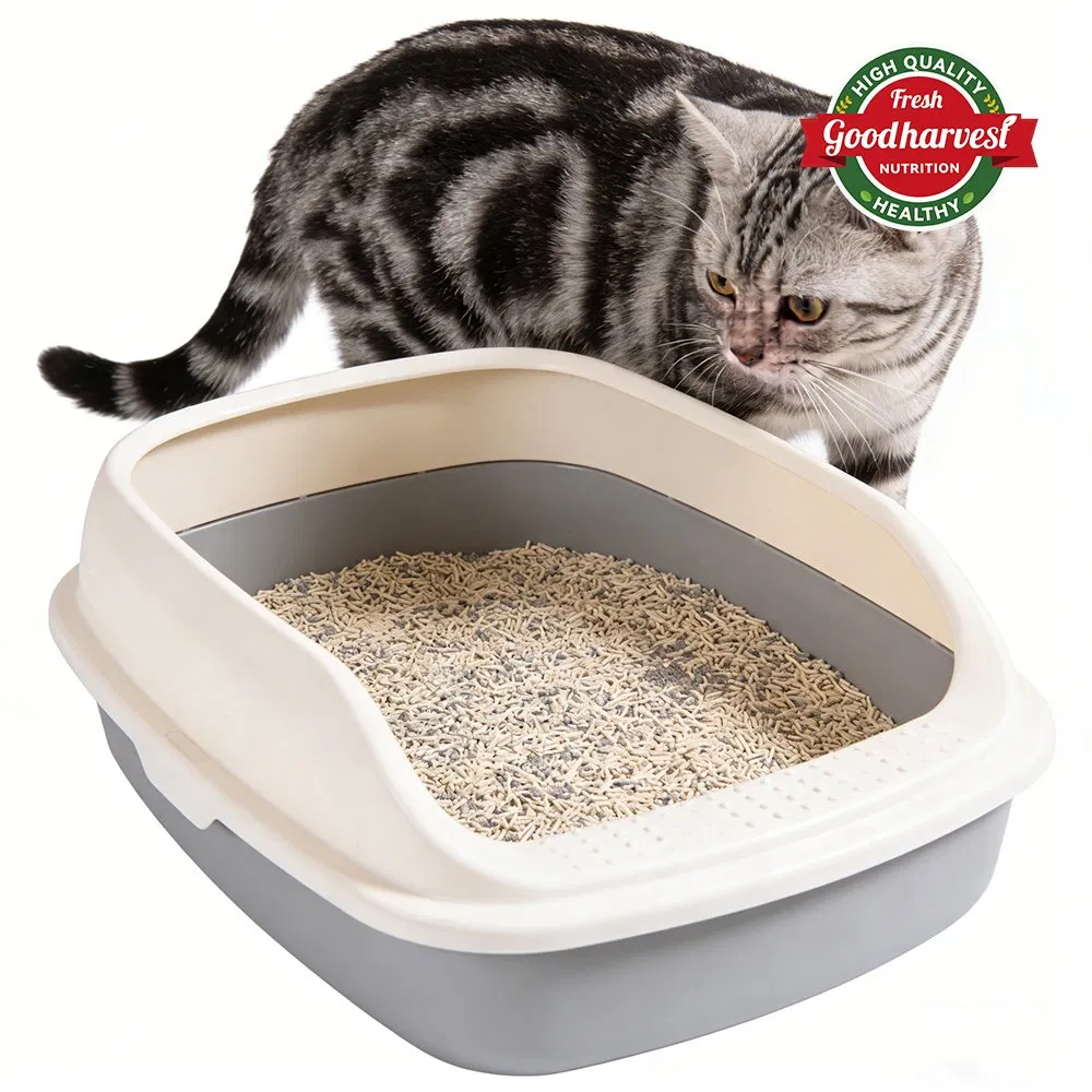 Natural Mixed Cat Litter Eco Friendly Hard Clumping Easy Cleanup