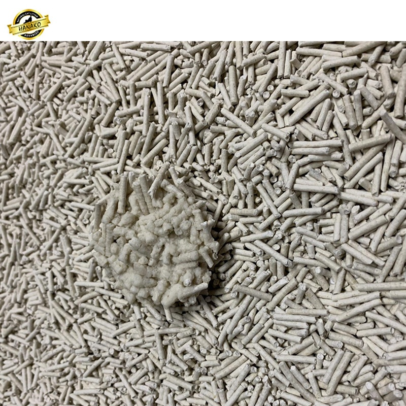 OEM Factory Super Premium Broken Tofu Cat Litter/ Strip-Type Tofu Cat Litter