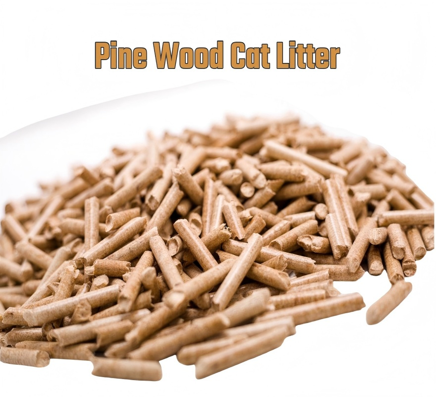 OEM ODM Premium Flushable Pine Wood Cat Litter - Low Tracking 10kg &amp; 20kg