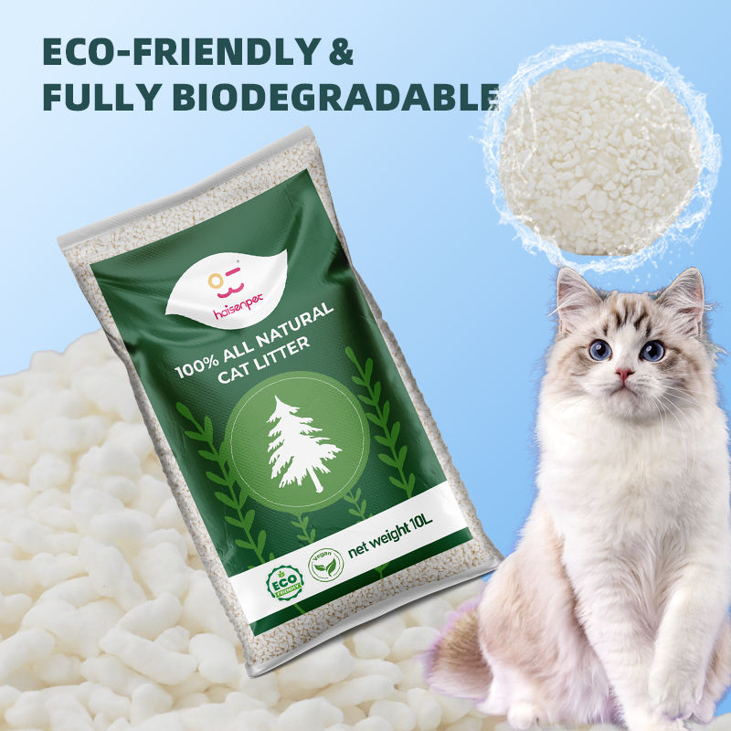 OEM ODM Free Samples Large Wholesale Discounts Natural Biodegradable Eco Friendly Cassava Cat Litter Arena Para Gatos
