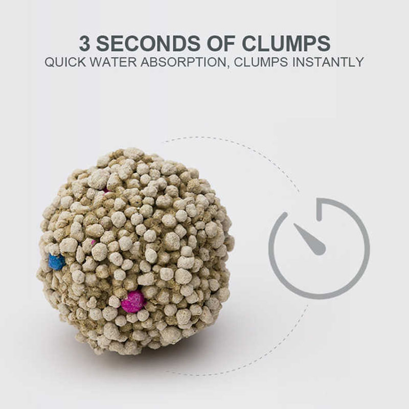 Factory Wholesale Clumping Best Natural Cat Toilet Odor Control Bentonite Cat Litter